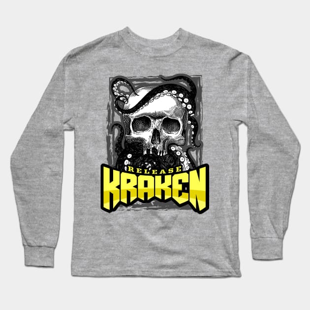 Release Kraken Long Sleeve T-Shirt by The Good Message Store